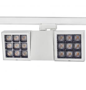 Rotatable LED Track Light Square Shape 2 N