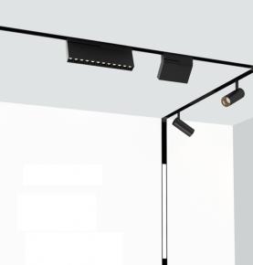 Led Rail Light Magnetic Track Light System Spot Light