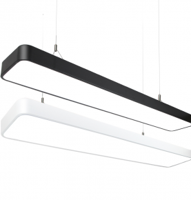 Office Kitchen Hanging Modern Industrial Linear LED Pendant Lights