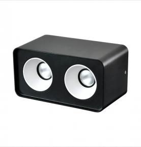 Surface Mounted Downlight Double Module Anti Glare Optics