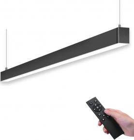 45W LED Linear Light Dimmable 55x66mm Black